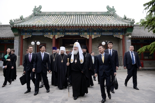 Patriarhul Chiril in China 